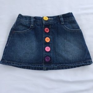 Crazy 8 Girls Blue Jean Skirt